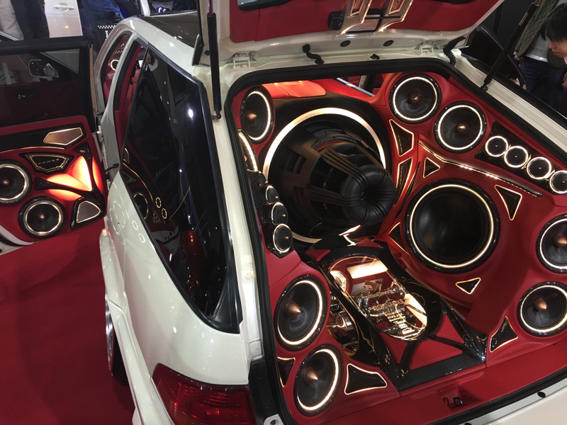 Illustration for article titled The Most Impractically Customized Cars At Tokyo Auto Salon 2016